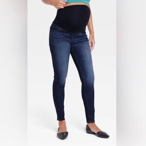 Over Belly Skinny Maternity Jeans -Isabel Maternity by Ingrid & Isabel Dark 12